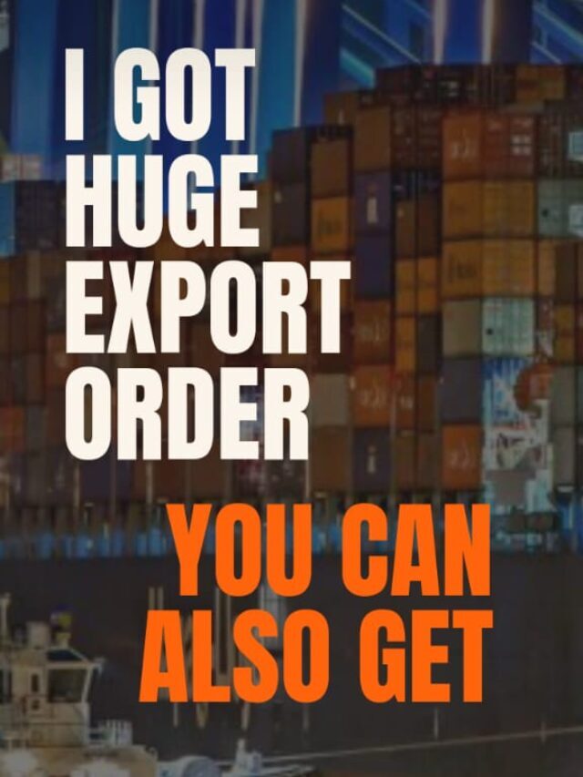 export order scam and fraud
