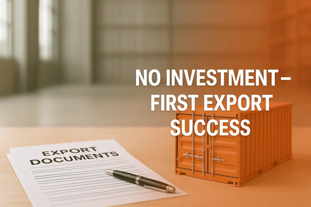 How I Successfully Built an Export Business Without Investment