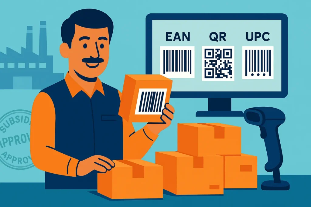 Why Barcode is Essential for MSME Product Packaging: Benefits, Types & Government Subsidy