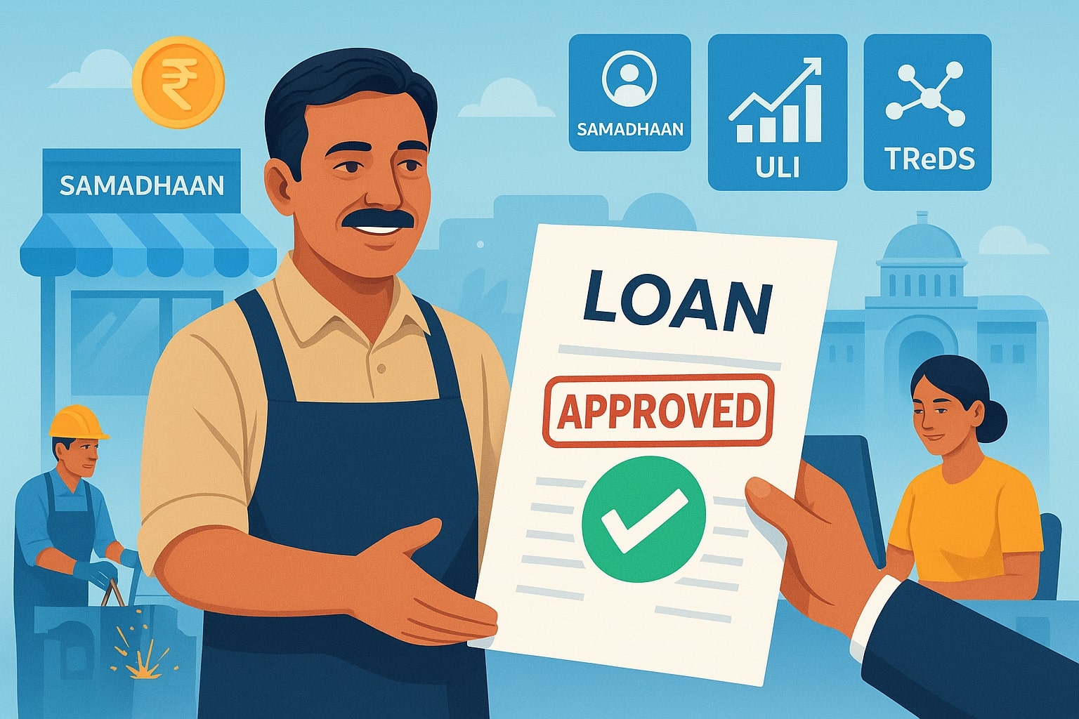 Government is trying to Boosts Growth with Enhanced Credit Guarantee for msme  Digital Lending, and New Support Schemes”