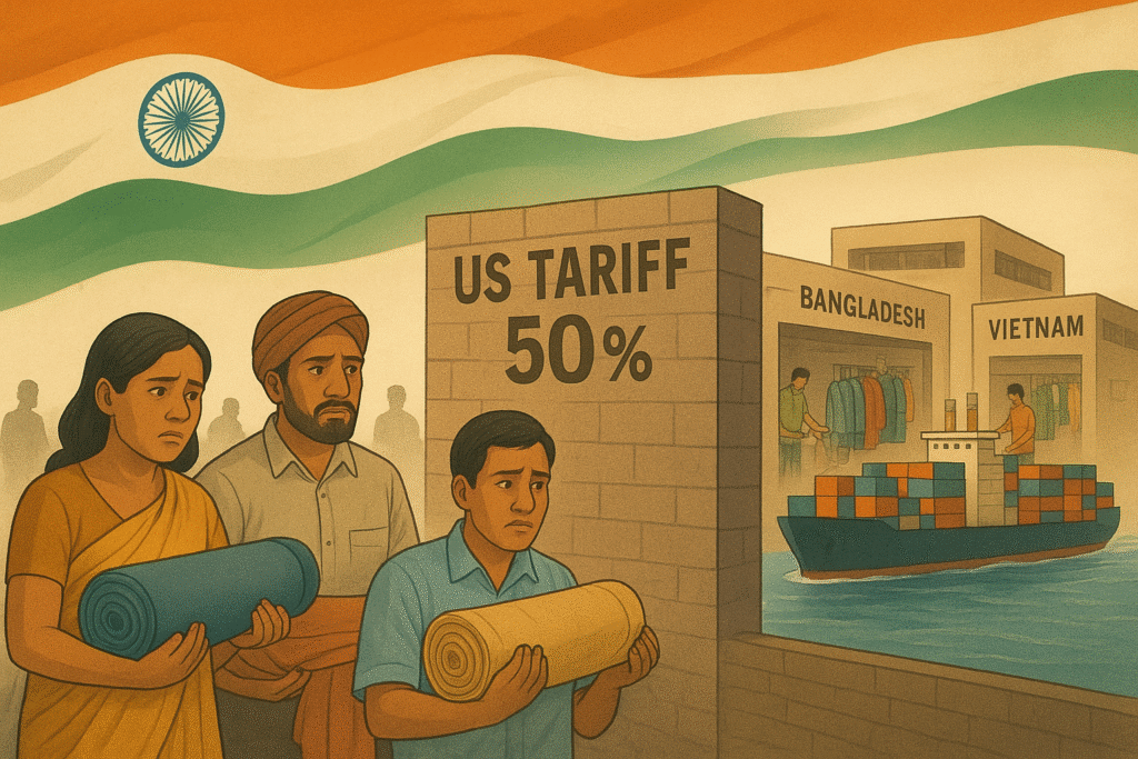US Tariff Hike: A Heavy Blow to Indian Textile MSMEs