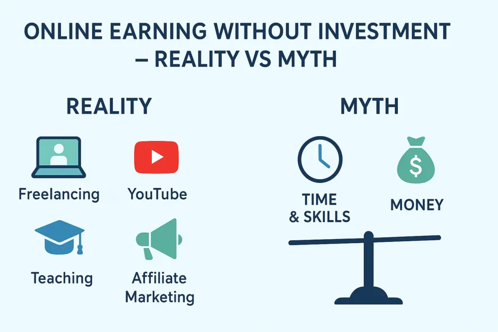 online earning without investment