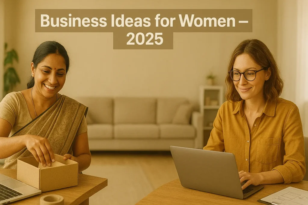 Business Ideas for Women in 2025: Success Stories, Trending Opportunities & How to Start