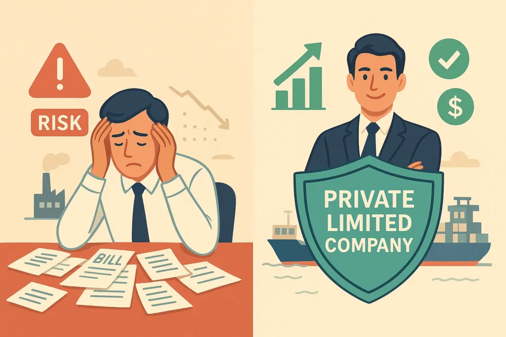 Sole Proprietorship vs Private Limited Company: Which is Best for startups and MSMEs in India?