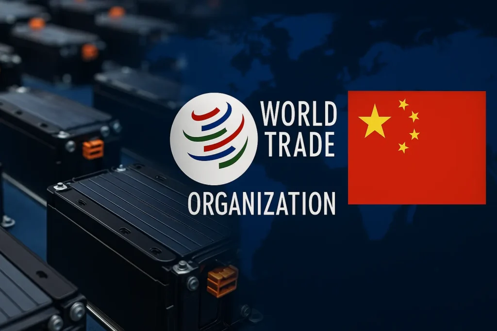 China’s WTO Complaint: Why It Could Be Good News for EV Battery Manufacturers in India