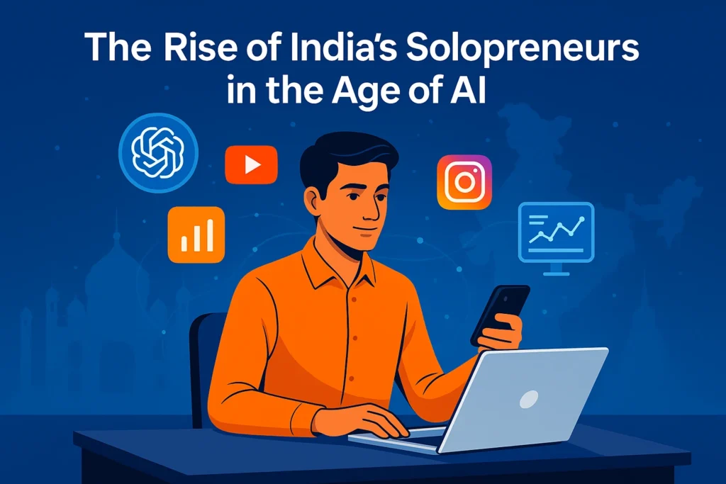 Solopreneur Revolution: How India’s One-Person Entrepreneurs Are powerfully Thriving Amid AI Breakthroughs and Social Media Chaos