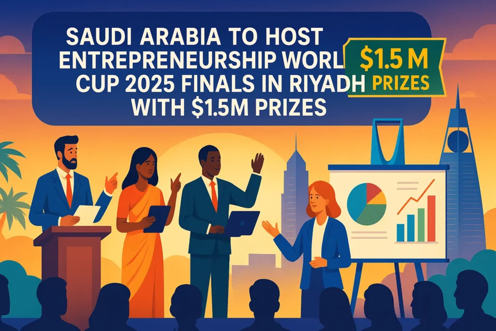Global Startup Competitions for Indian MSMEs — Spotlight on Saudi Arabia’s $1.5M Entrepreneurship World Cup 2025
