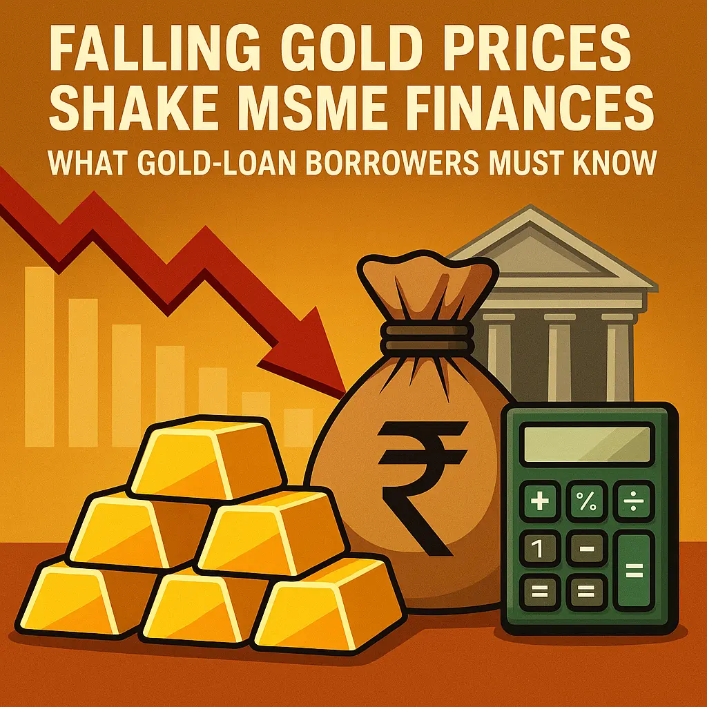 Falling Gold Prices Shake MSME Finances: What Gold-Loan Borrowers Must Know