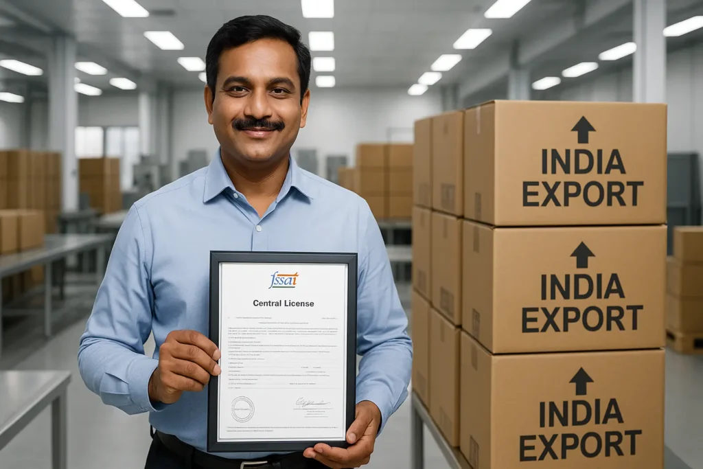 FSSAI Central License 2025: Do You Really Need It for Your Food Business or Export?”