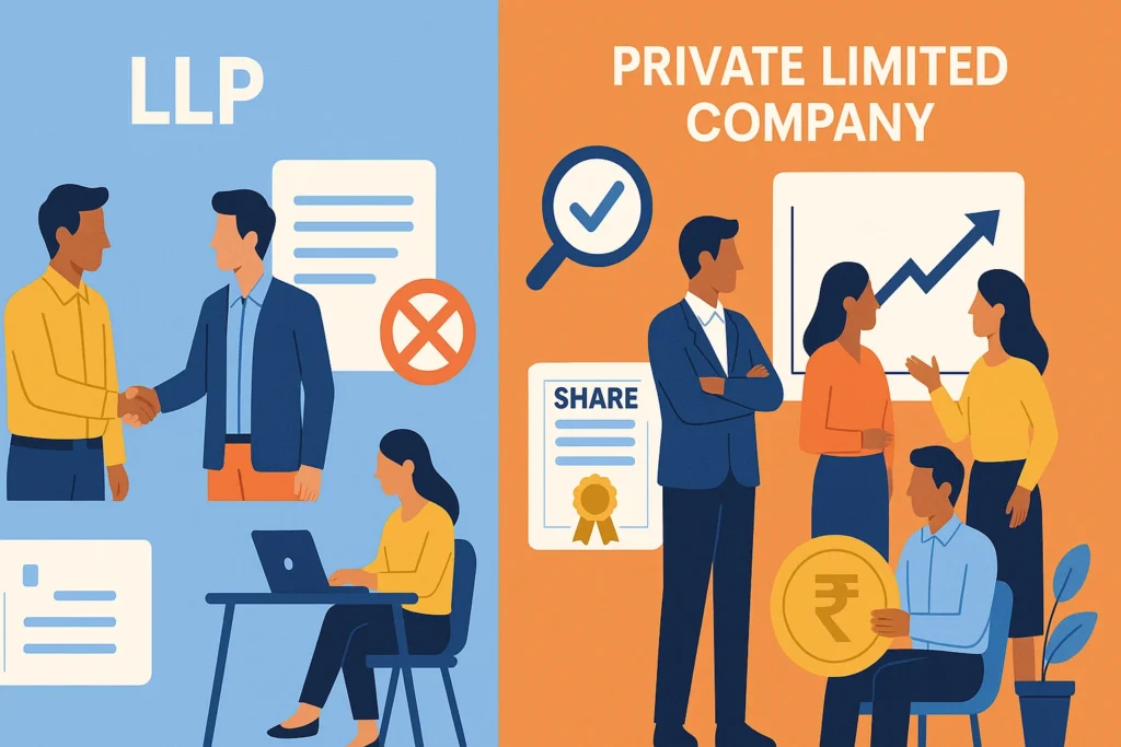 LLP vs Private Limited Company: Which One Is Better for You?
