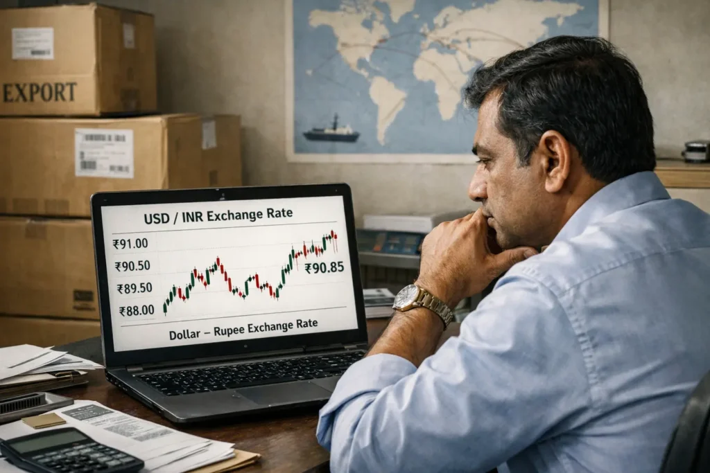 Dollar–Rupee Exchange Rate