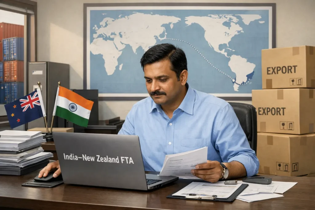 India–New Zealand FTA Explained: A Big Export Opportunity for Indian MSMEs (But Not Active Yet)