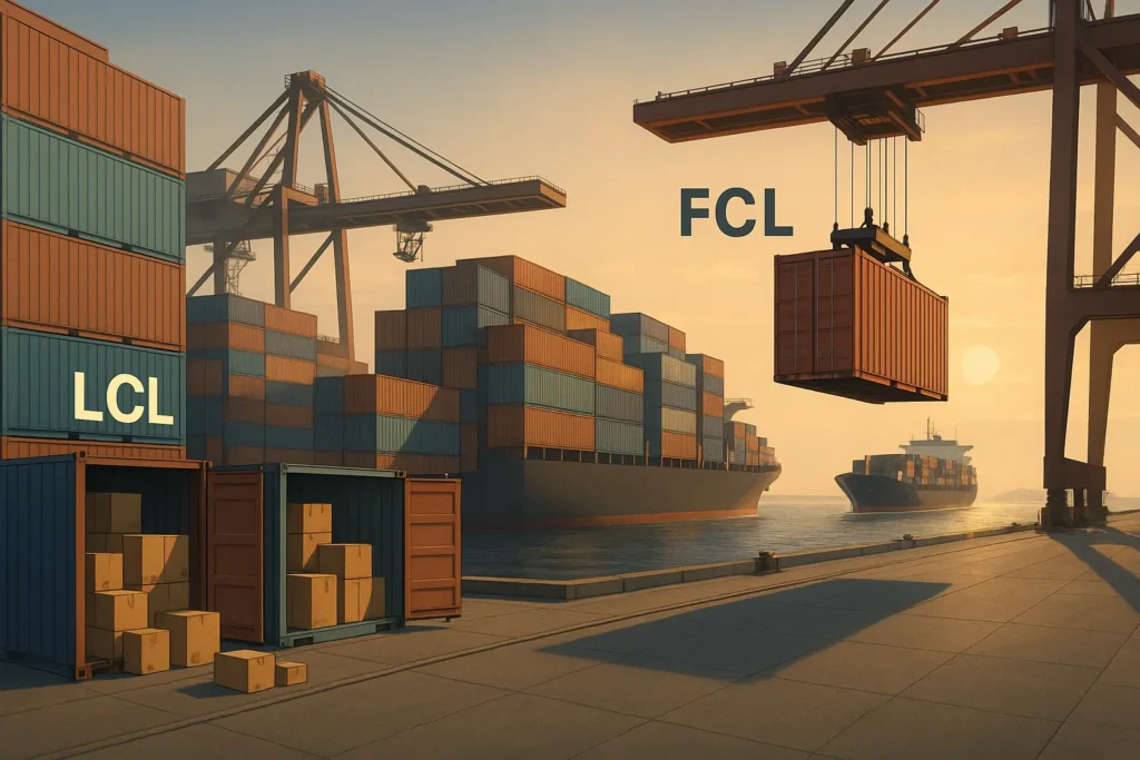 LCL vs FCL: What Small Exporters Should Know Before Their First Shipment