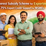 Interest Subsidy Scheme for Exporter