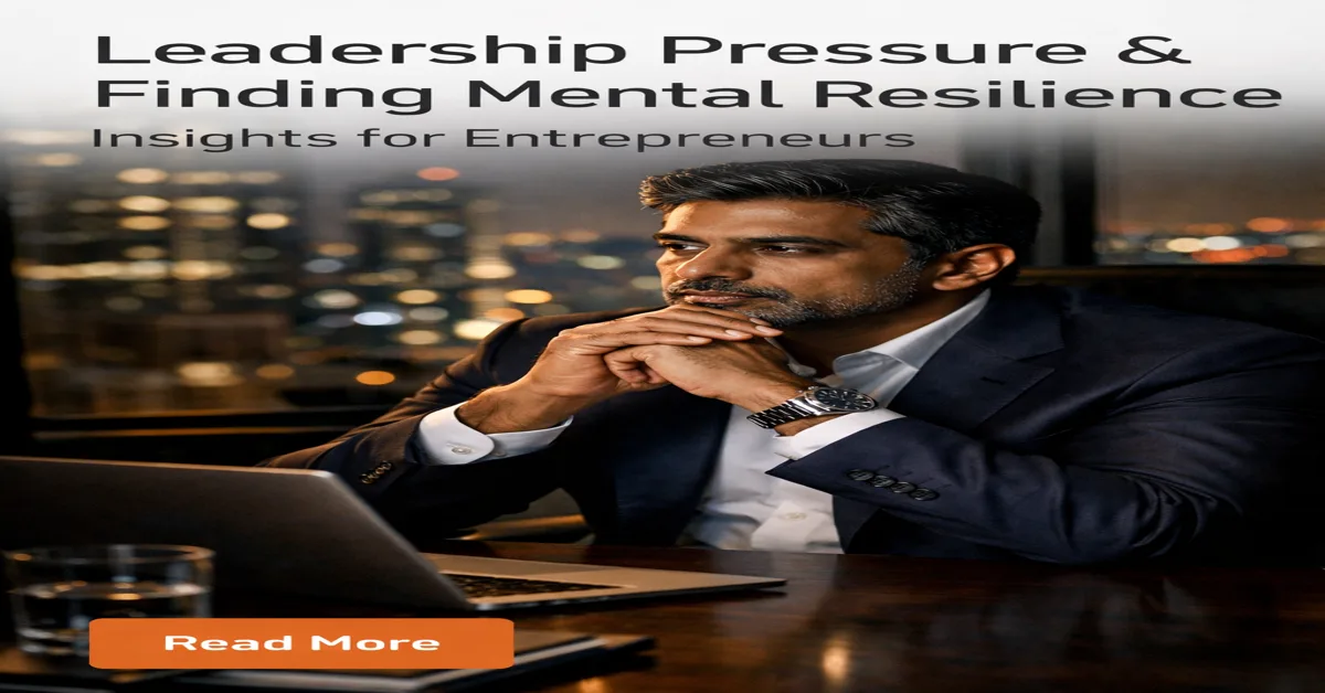 Mental Health for Entrepreneurs