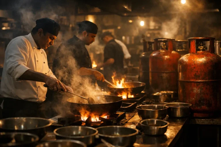 Commercial LPG Shortage in India