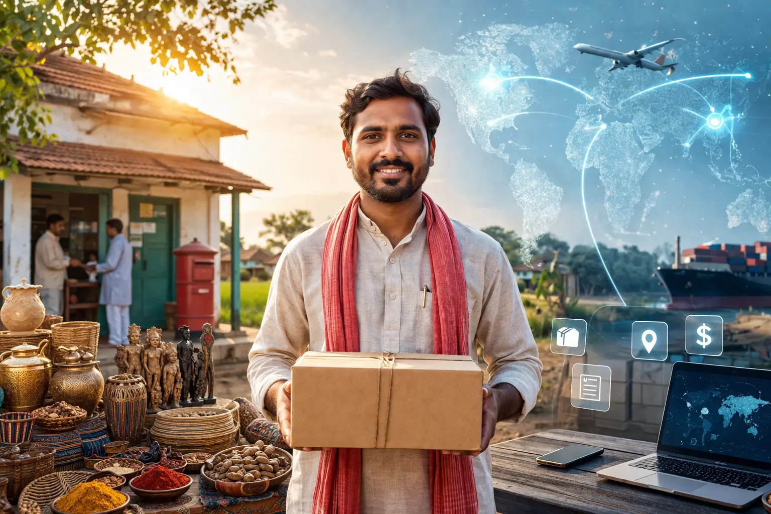 Dak Ghar Niryat Kendra for rural exporters