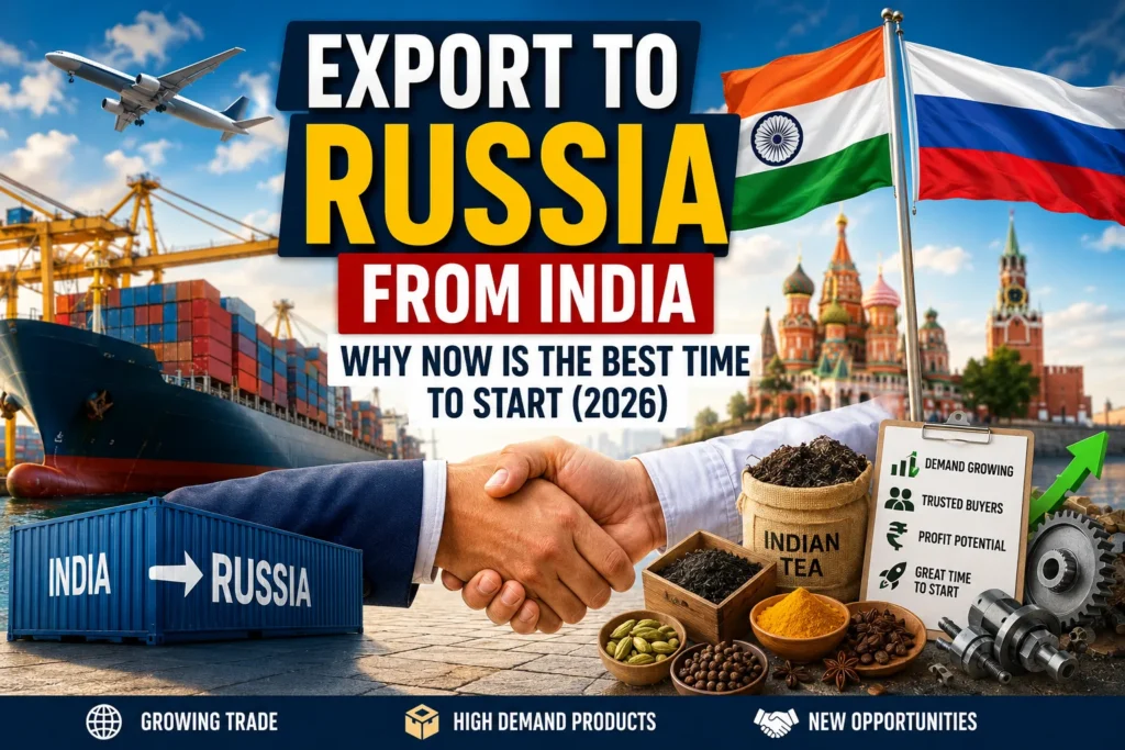 Export to Russia from India