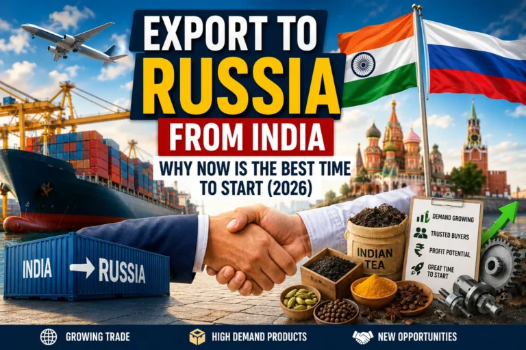 Export to Russia from India