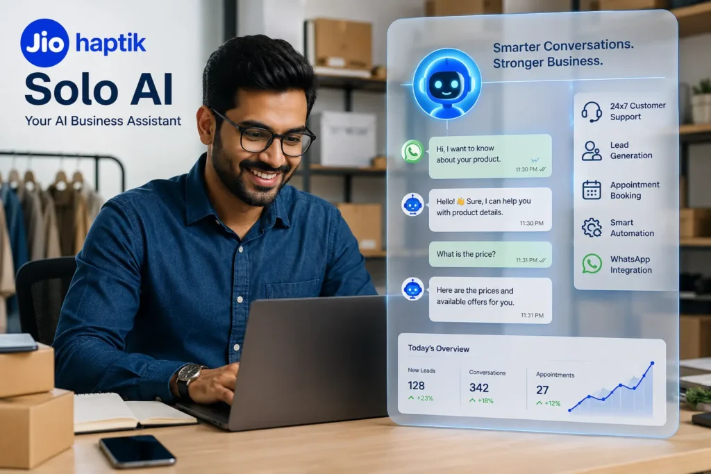 Jio Haptik Solo AI