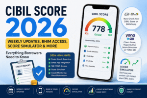 CIBIL Score 2026: Weekly Credit Updates, BHIM Access, Score Simulator & What Borrowers Need to Know