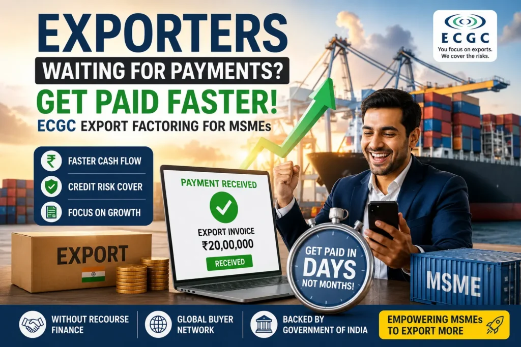ECGC Export Factoring for MSMEs