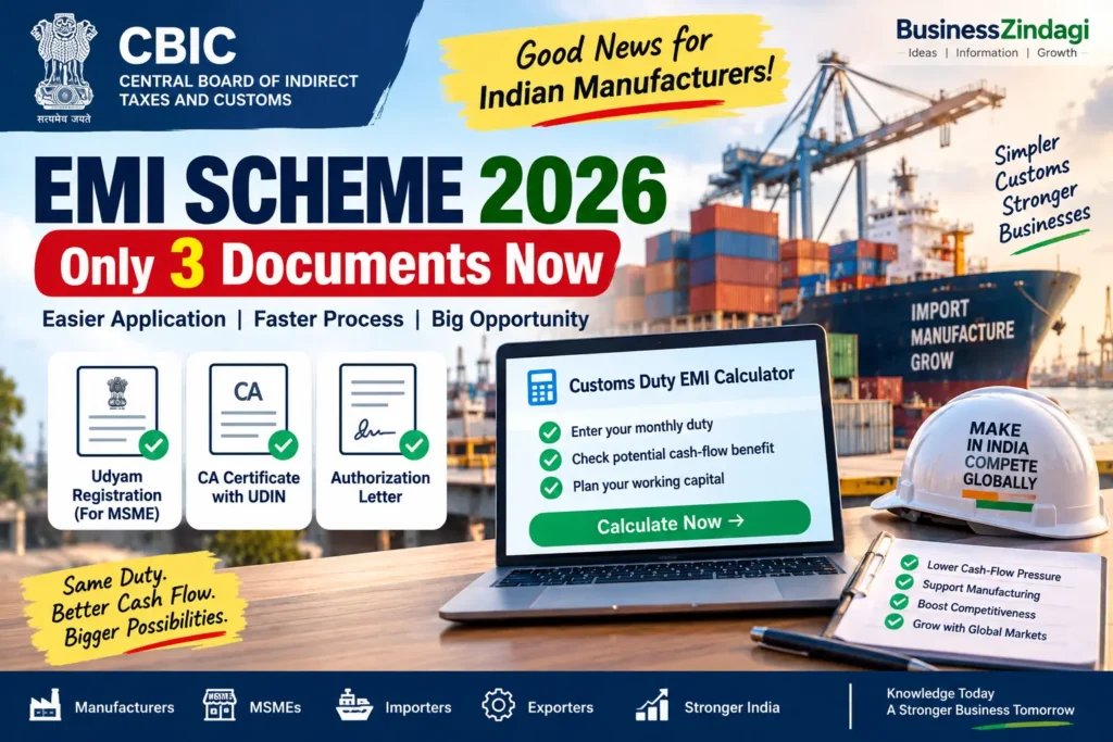 CBIC EMI Scheme 2026