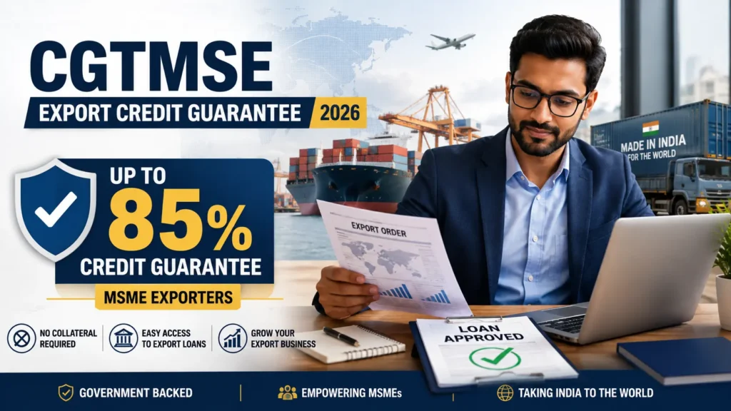 CGTMSE Export Credit Guarantee