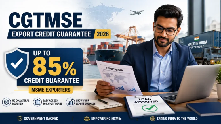 CGTMSE Export Credit Guarantee