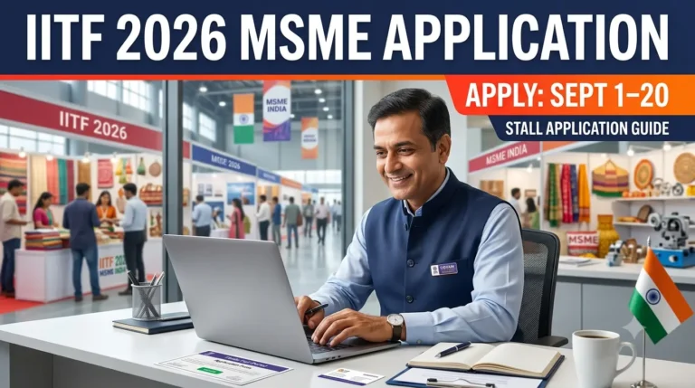 IITF 2026 MSME Application Form
