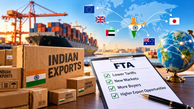 FTA benefits for Indian exporters