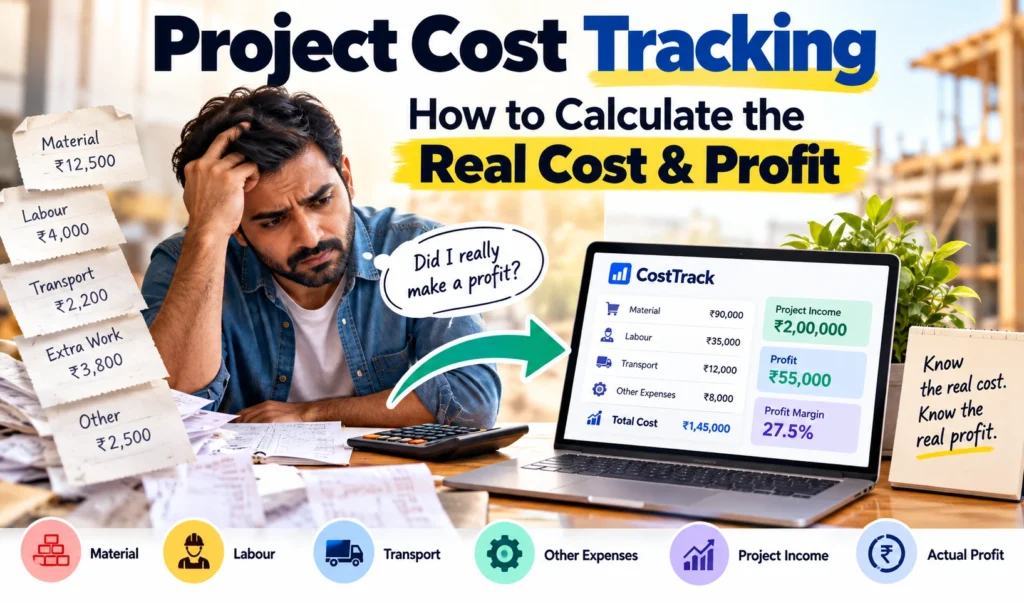 Project cost tracker