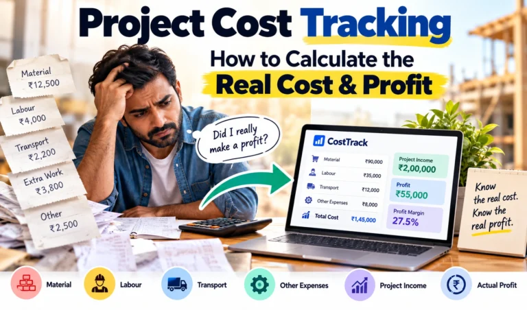 Project cost tracker